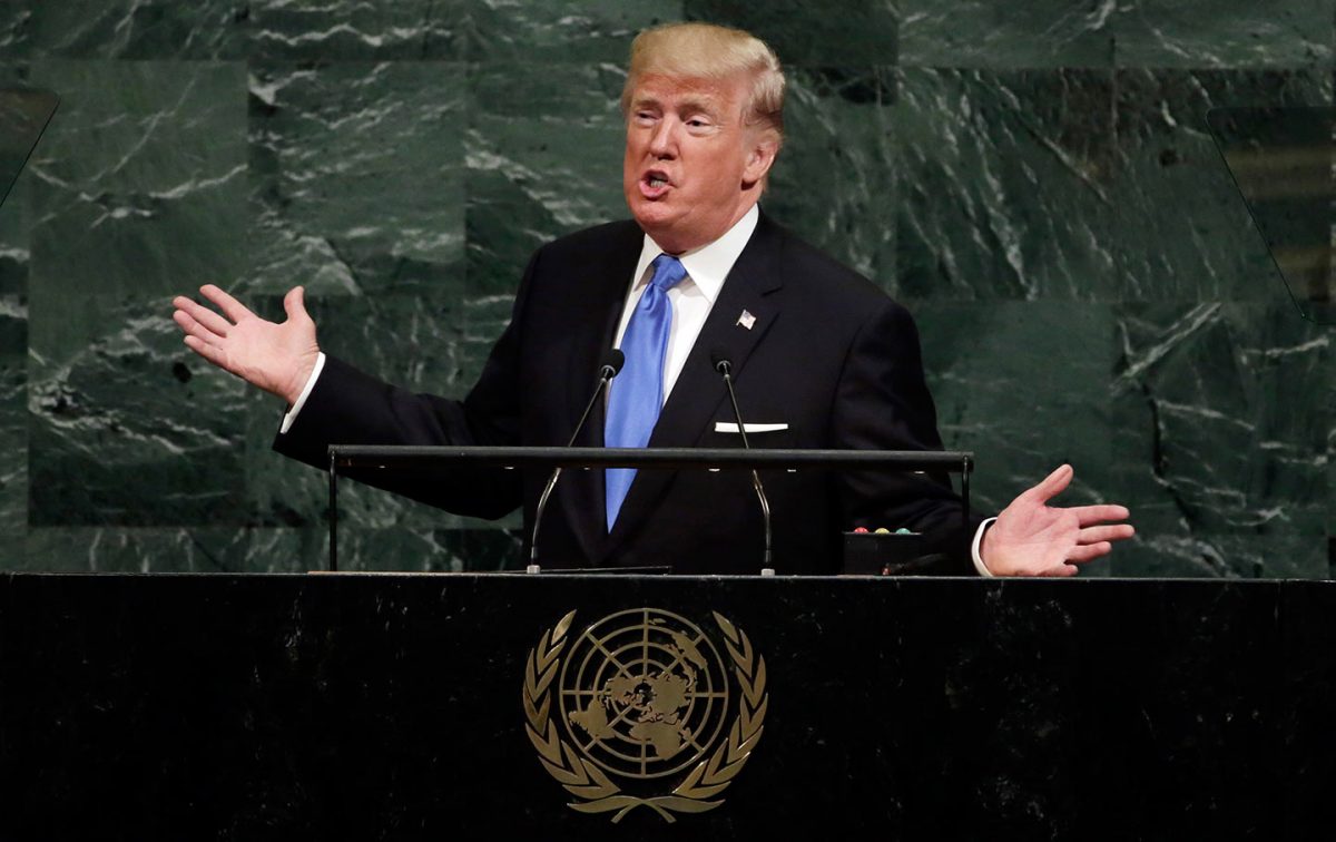 Donald Trump's First UN Speech