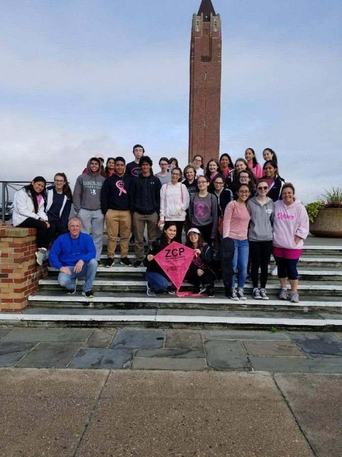National Art Honor Society Walks For Breast Cancer
