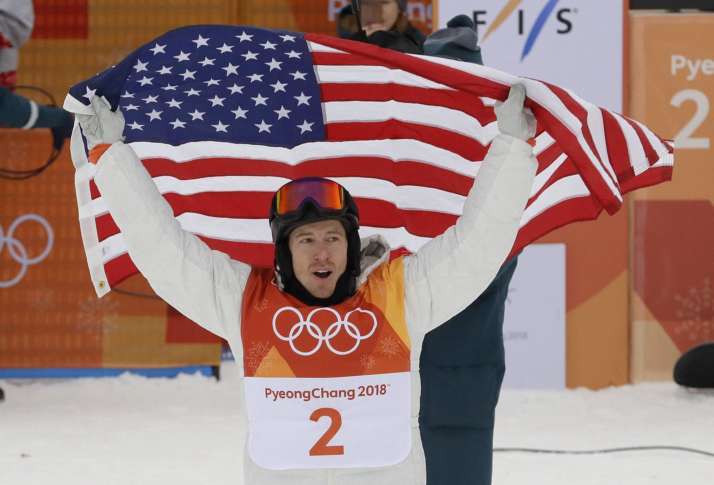 White wins halfpipe gold with epic final run