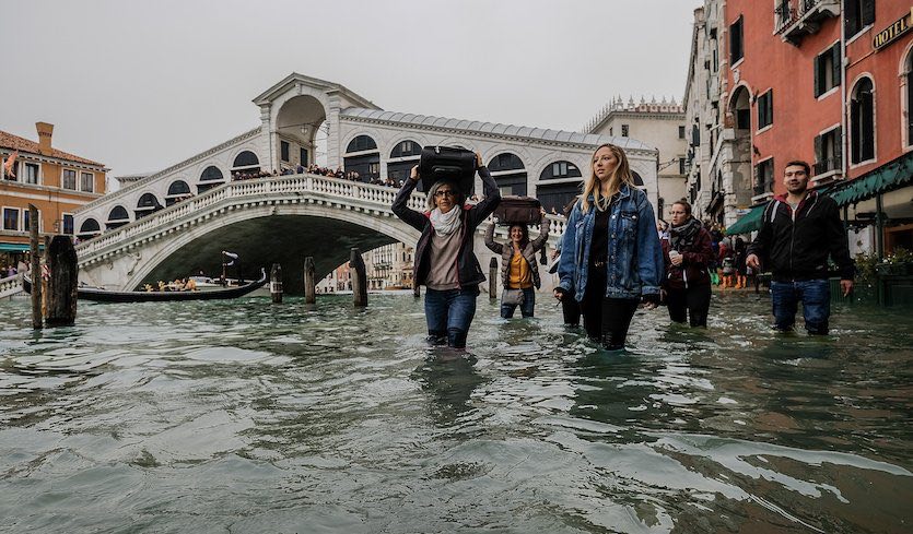 Devastating Floods Hit Venice