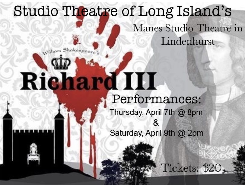 Now Playing at Manes Studio Theatre: Richard III