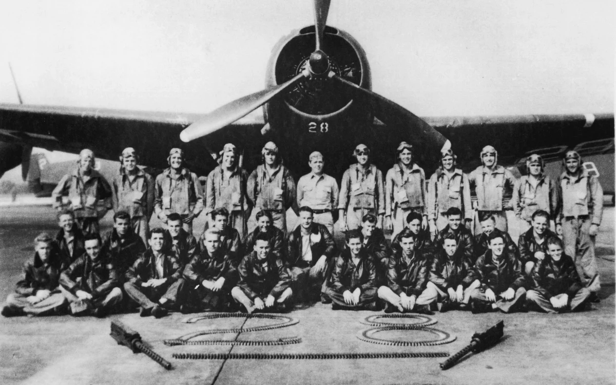 Photo of the "Lost Squadron" of Flight 19.